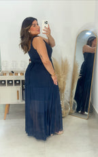 Vestido Lisa Liso Plus Size