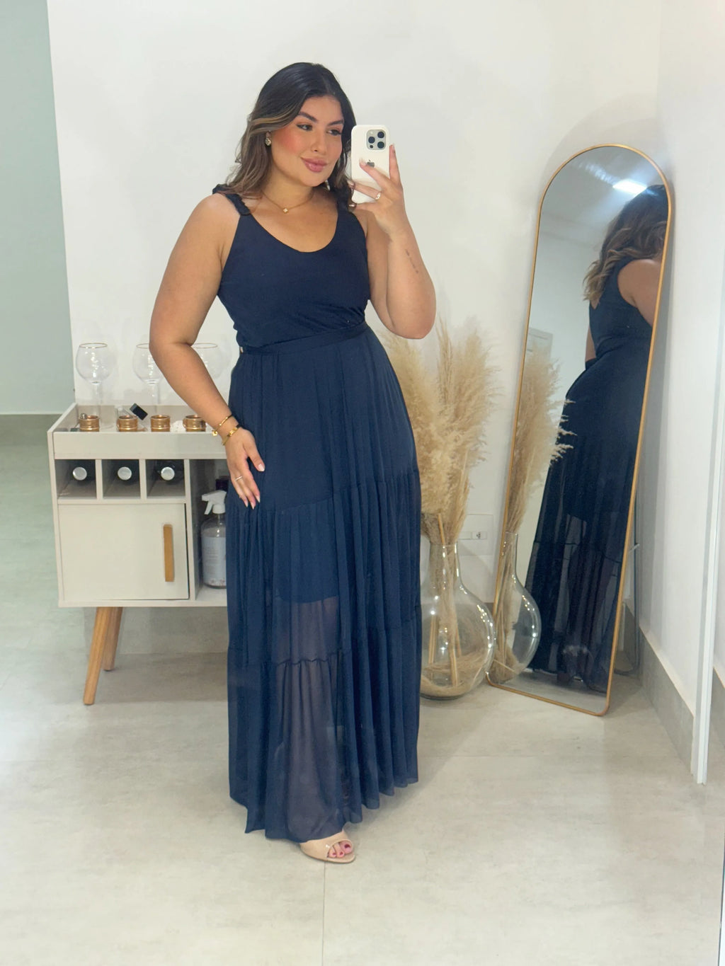 Vestido Lisa Liso Plus Size