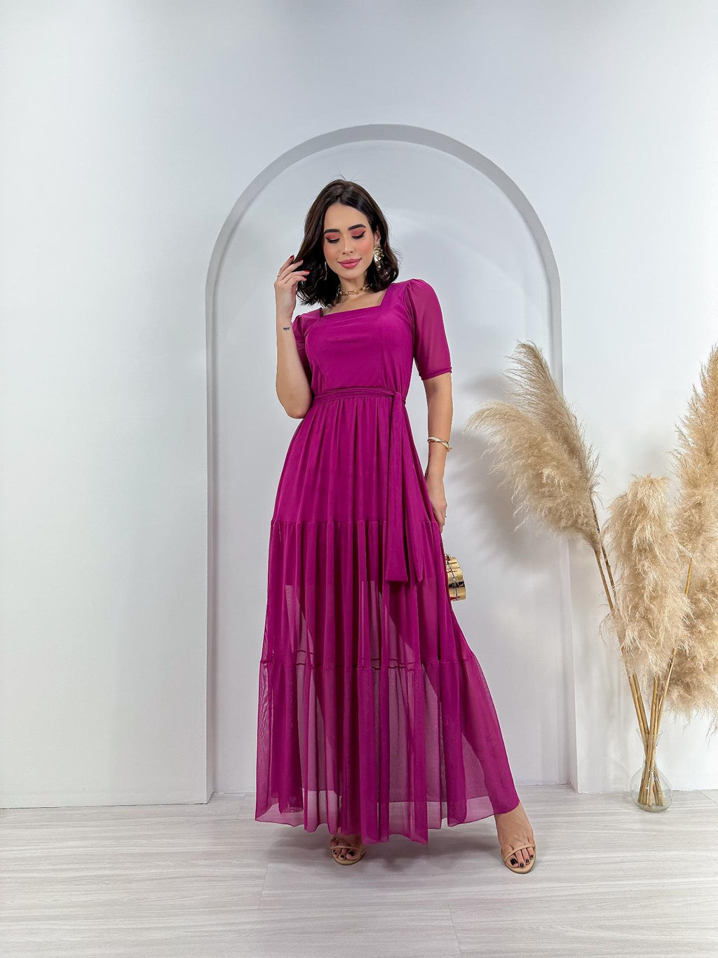 Vestido Lorena Liso