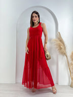 Vestido Lisa Liso Plus Size