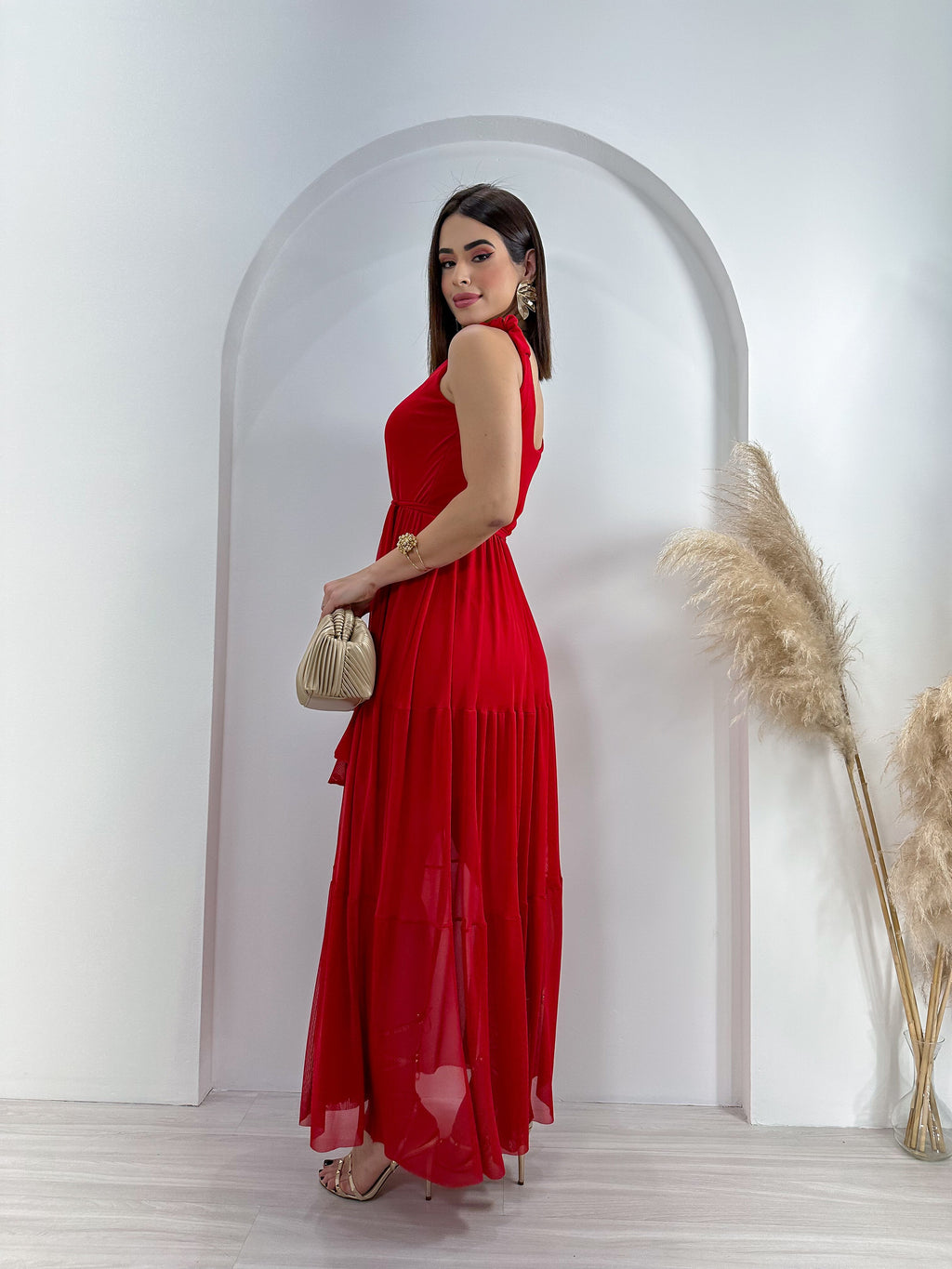 Vestido Lisa Liso Plus Size