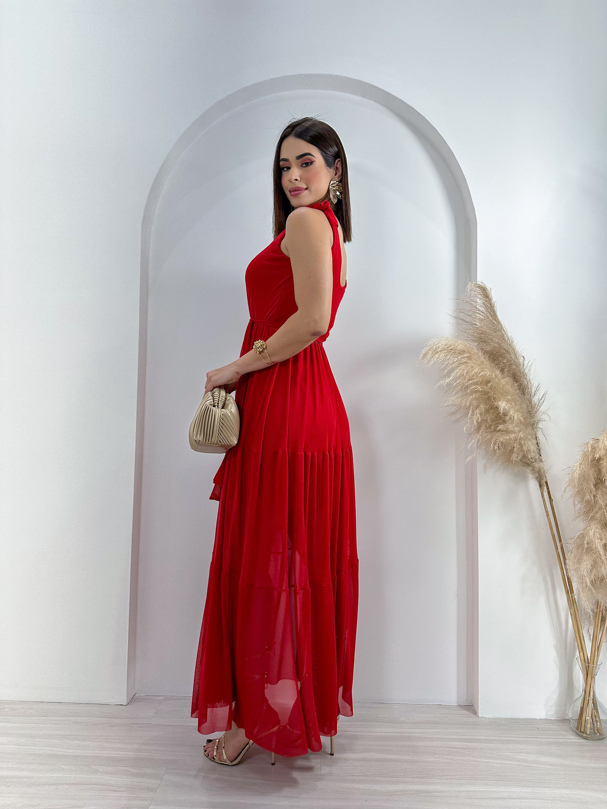 Vestido Lisa Liso Plus Size