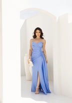 Vestido Longo Acetinado Suzan