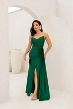Vestido Longo Acetinado Suzan